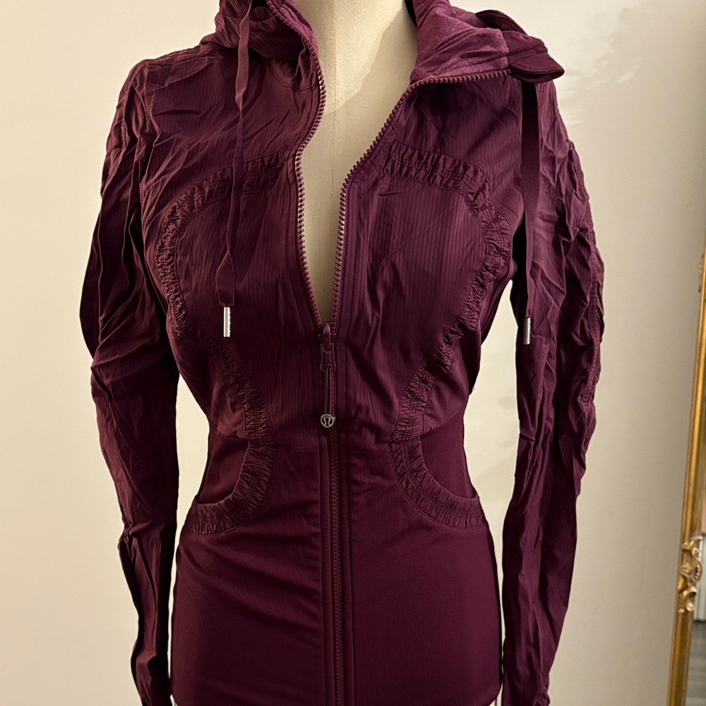 Lululemon Athletica Deep Purple Utility Jacket